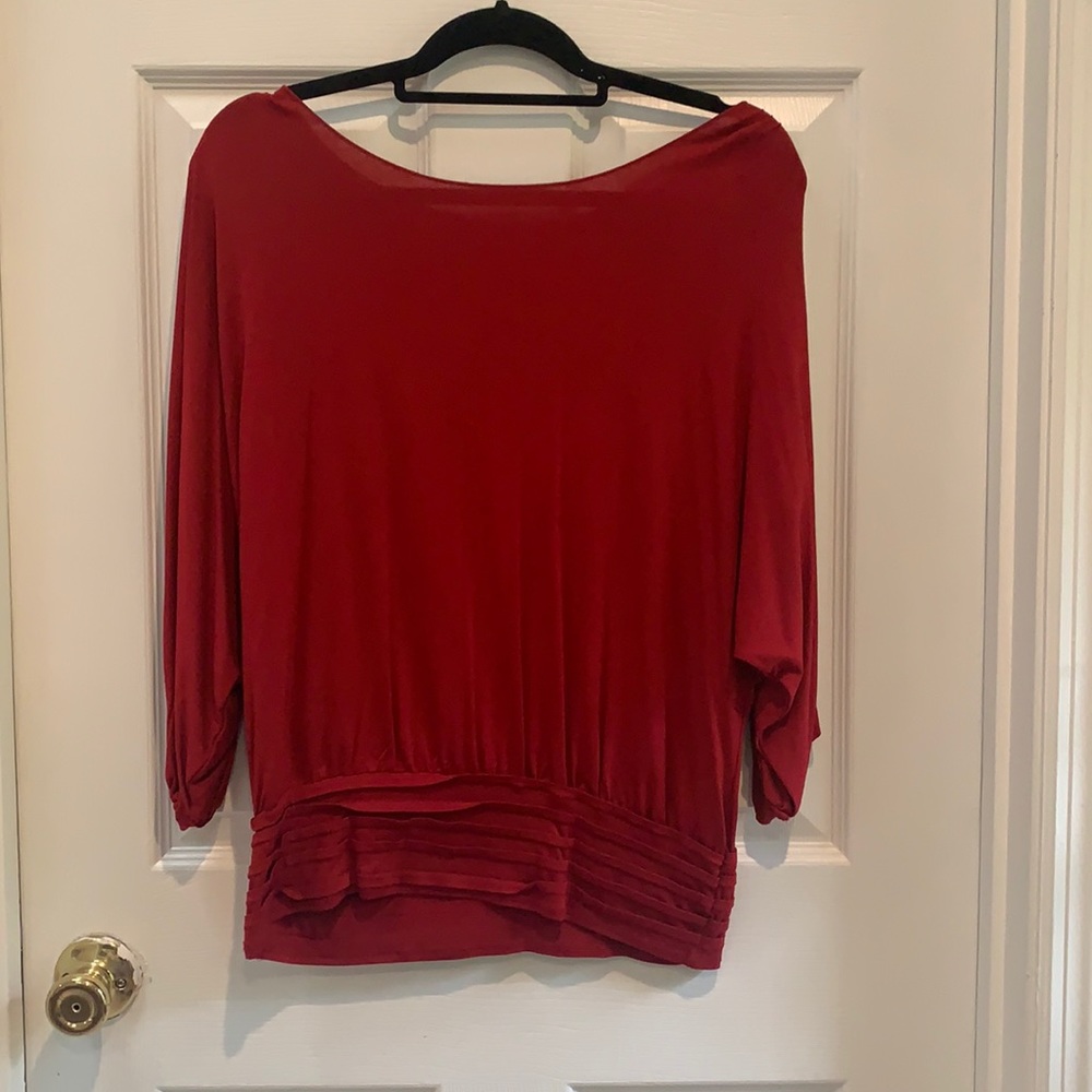 COPY - NWT Max Studio Red Blouse